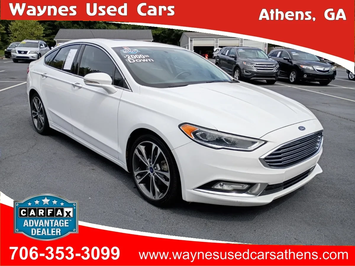 2017 Ford Fusion Titanium for sale