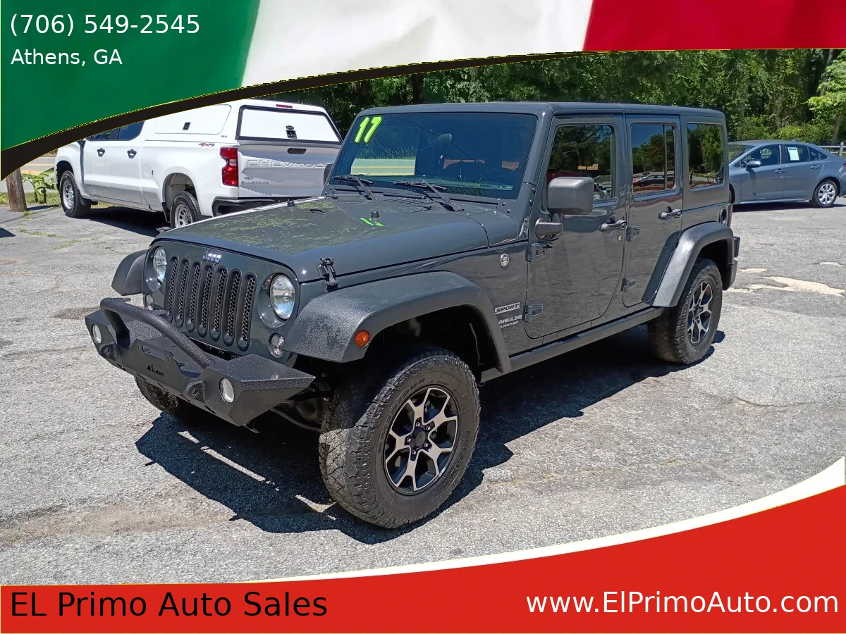 2017 Jeep Wrangler for sale